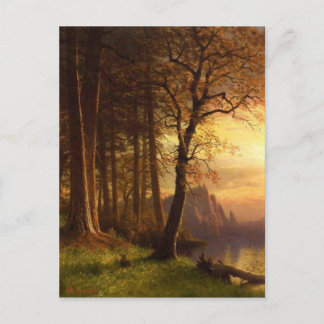 Cartão Postal Sunset em Yosemite