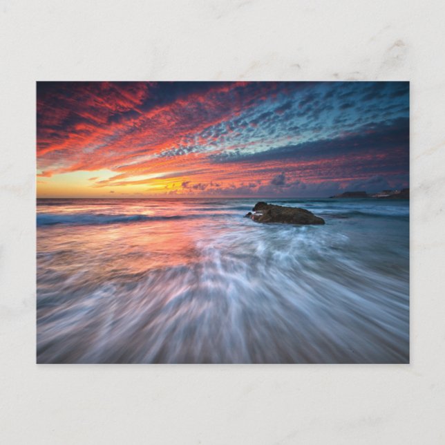 Cartão Postal Sunset espetacular | Stone Beach, El (Frente)
