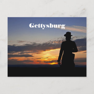 Cartão postal Sunset Gettysburg