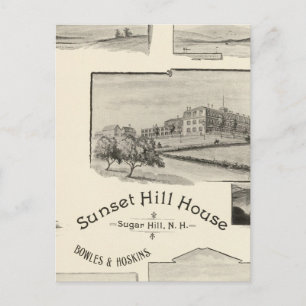 Cartão Postal Sunset Hill House, Sugar Hill, NH