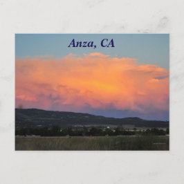 Cartão Postal Sunset In Anza, CA