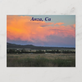 Cartão Postal Sunset In Anza, CA