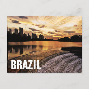 Cartão Postal Sunset In City Londrina