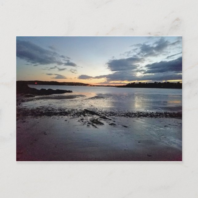 Cartão Postal Sunset Irlandês (Frente)