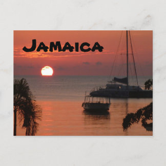 Cartão postal Sunset Jamaica