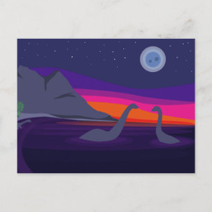 Cartão Postal Sunset Jurássico