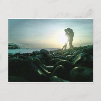 Cartão Postal Sunset Kiss