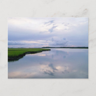 Cartão postal Sunset Marshland