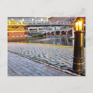 Cartão Postal Sunset na caixa de correio, Birmingham