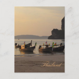 Cartão Postal Sunset na Tailândia