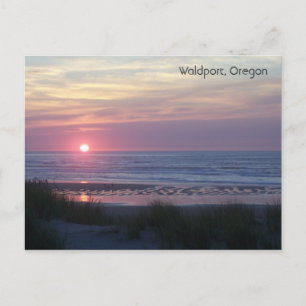 Cartão Postal Sunset no Oregon