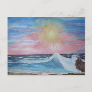 Cartão Postal Sunset pacata