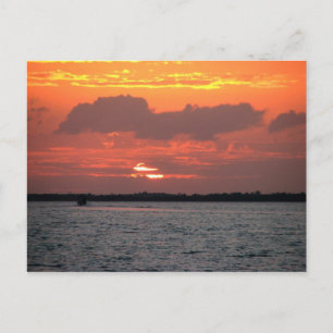 Cartão Postal Sunset, Placencia, Belize