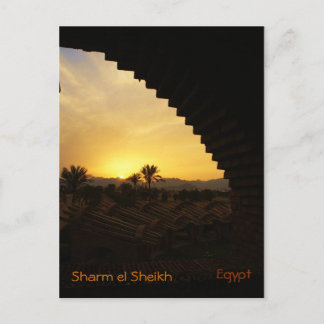 Cartão Postal Sunset Sharm el Sheik