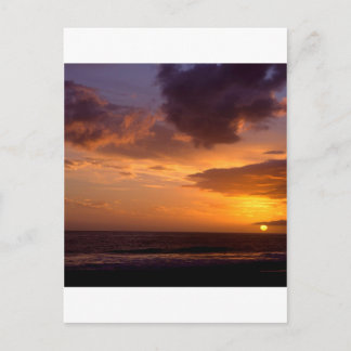 Cartão Postal Sunset Sky Carpinteria Califórnia