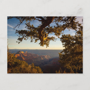 Cartão Postal Sunset sobre Grand Canyon