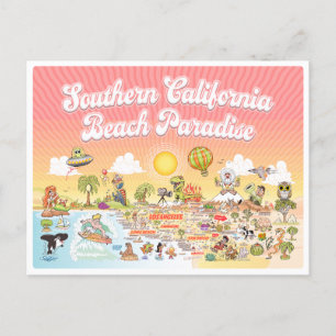 Cartão Postal Sunset SoCal