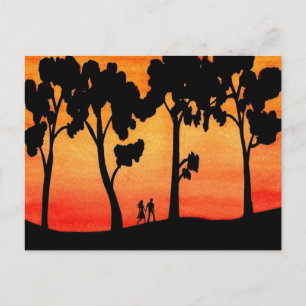 Cartão Postal Sunset Walk