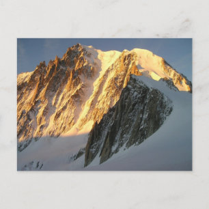 Cartão Postal Sunshine no Monte Branco