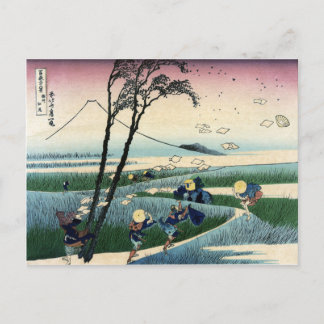 Cartão Postal Sunshu Ejiri, 36 pontos de vista do Monte Fuji. Ho