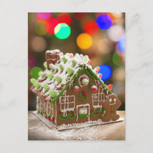 Cartão Postal Super Bonito Gingercake House