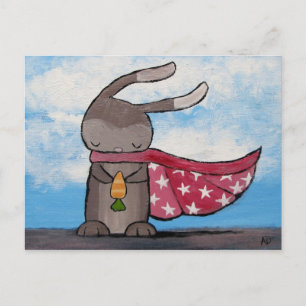 Cartão Postal Super Bunny