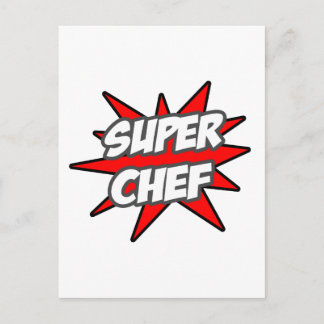 Cartão Postal Super Chef