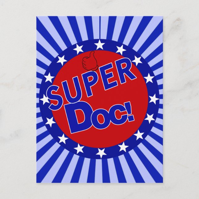 CARTÃO POSTAL SUPER DOC - MÉDICO - MÉDICO (Frente)