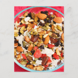 Cartão Postal Super Fruta e Nut Mix