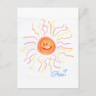 Cartão Postal Super Happy Sun