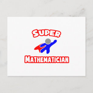 Cartão Postal Super Matemático