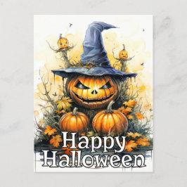 Cartão Postal Super Nefariado Feliz Pumpkin de Halloween