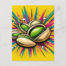 Cartão Postal Super-poderes do Pistachio