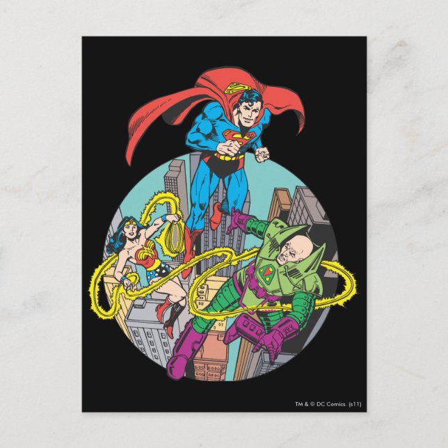 Cartão Postal Super Powers™ Collection 6 (Frente)