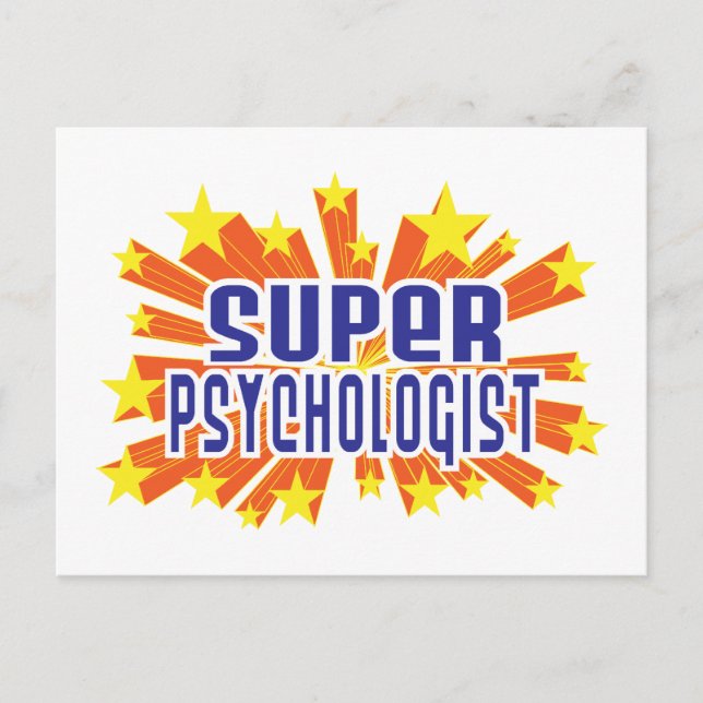 Cartão Postal Super psicólogo (Frente)