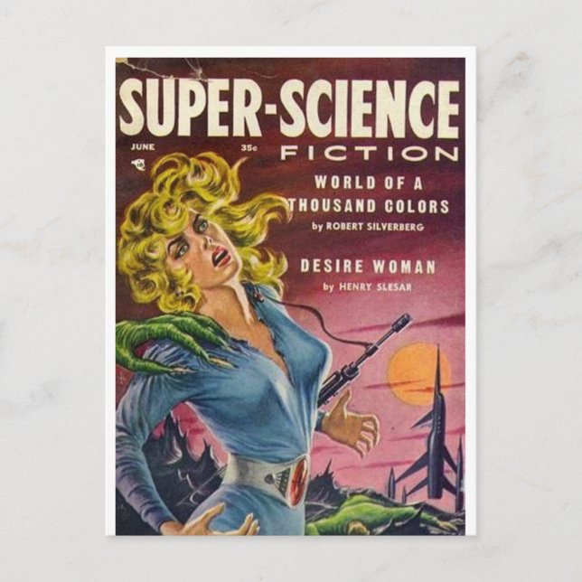Cartão Postal Super Science 5 (Frente)