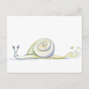 Cartão Postal Super Snail