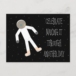 Cartão Postal Superar Mais um Dia - Nod Notes