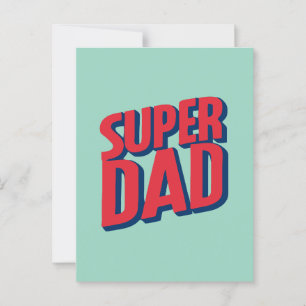 Cartão Postal Superdad