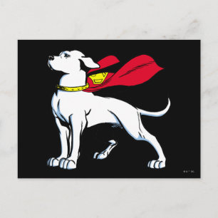 Cartão Postal Superdog Krypto