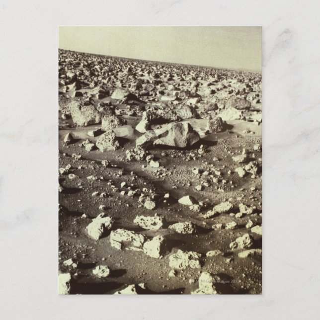 Cartão Postal Superfície de Marte (Frente)