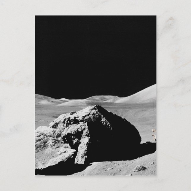 Cartão Postal superfície lunar (Frente)