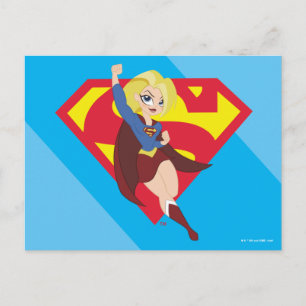Cartão Postal Supergarota DC Super Hero Girls