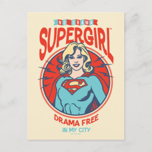 Cartão Postal Supergirl Drama Livre Em Minha Cidade