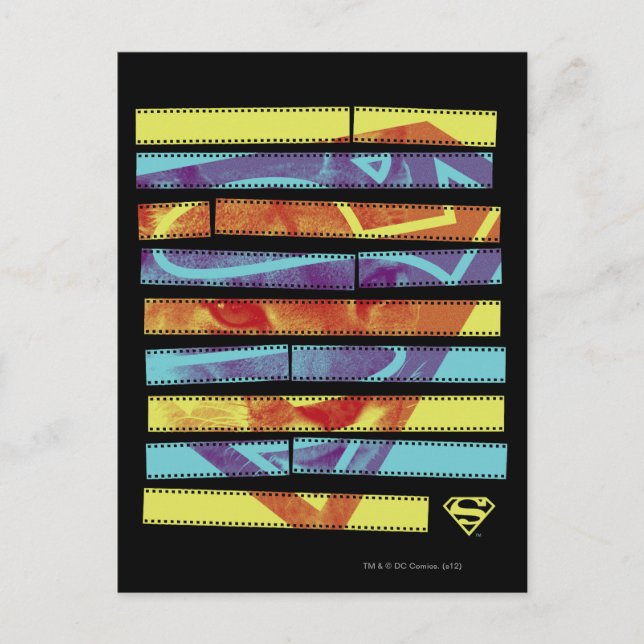 Cartão Postal Supergirl Filmstrip (Frente)