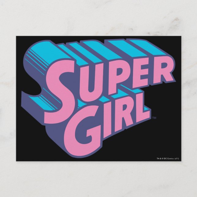 Cartão Postal Supergirl J-Pop 10 (Frente)
