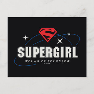 Cartão Postal Supergirl Mulher do Futuro