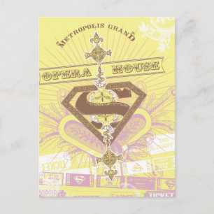 Cartão Postal Supergirl Opera House Yellow