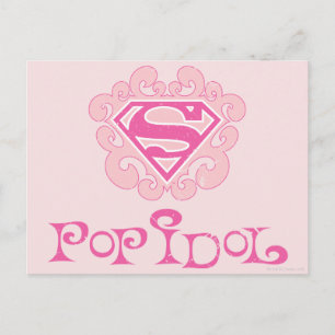 Cartão Postal Supergirl Pop Idol