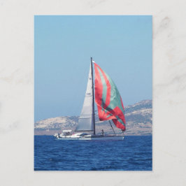 Cartão Postal Superiate Com Spinnaker